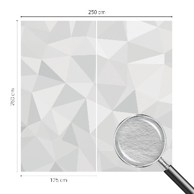 Hoogwaardig fotobehang Driehoekig mozaïek