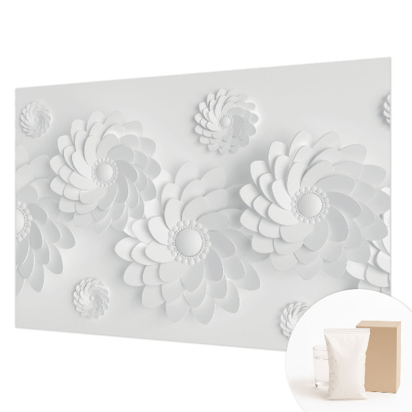 Groot fotobehang Bloemige elegantie