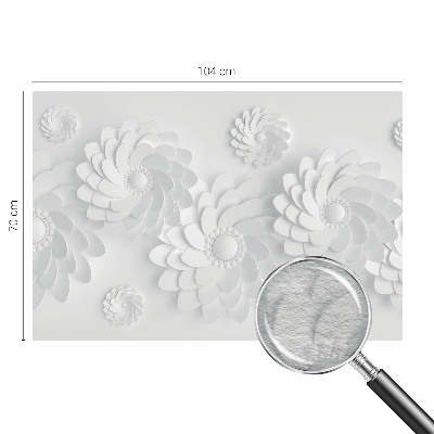 Groot fotobehang Bloemige elegantie