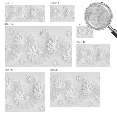 Groot fotobehang Bloemige elegantie