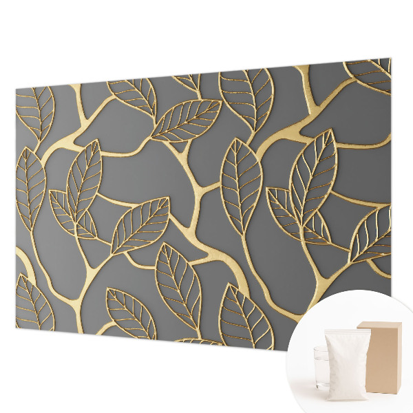 Vliesbehang fotobehang Elegante bladeren