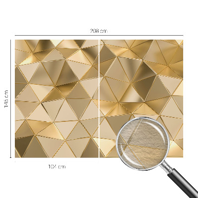 Fotobehang vliesbehang Driehoekige patronen