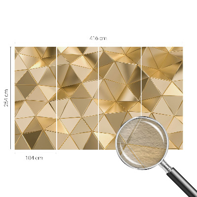 Fotobehang vliesbehang Driehoekige patronen