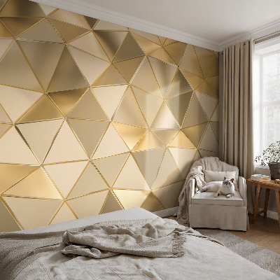 Fotobehang vliesbehang Driehoekige patronen