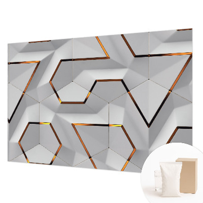 Fotobehang vlies met driedimensionale patronen
