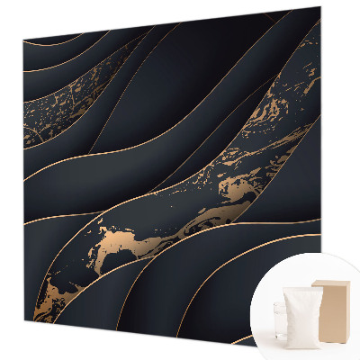 Vliesbehang fotobehang woonkamer Elegante golven