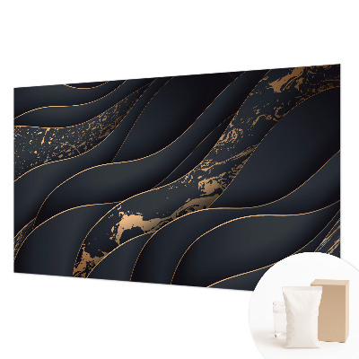 Vliesbehang fotobehang woonkamer Elegante golven