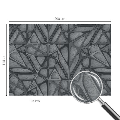 Behang met print Geometrische patronen