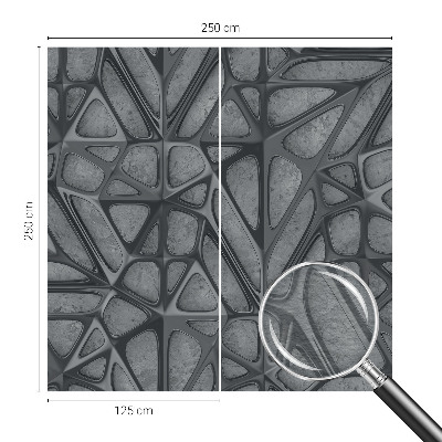 Behang met print Geometrische patronen