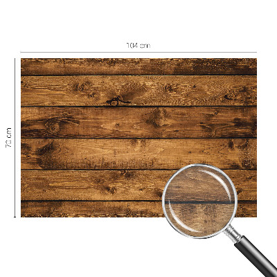 Fotobehang met print van houten planken