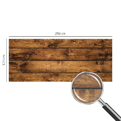 Fotobehang met print van houten planken