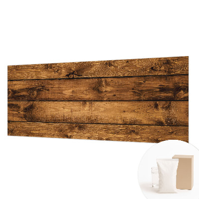 Fotobehang met print van houten planken