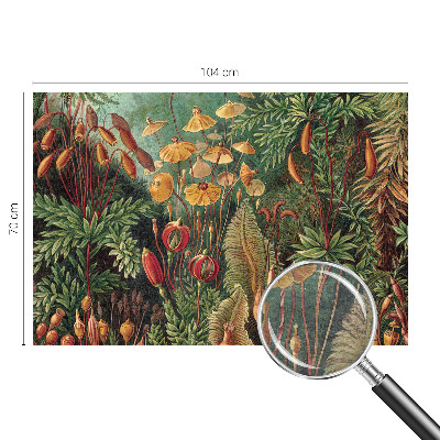 Fotobehang op maat met een exotische tuinscène