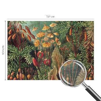 Fotobehang op maat met een exotische tuinscène