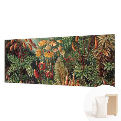Fotobehang op maat met een exotische tuinscène