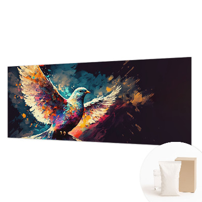 Foto behang op maat Kleurrijke vogel