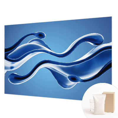 Naadloos fotobehang met een abstracte lichtheid