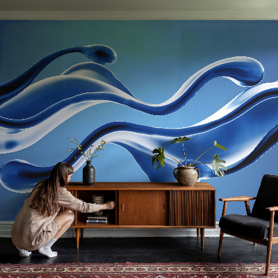 Naadloos fotobehang met een abstracte lichtheid