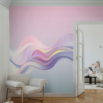 Fotobehang woonkamer Kleurrijke golven