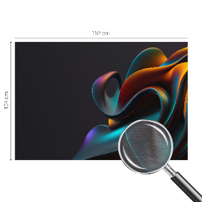 Fotobehang slaapkamer Kleurrijke werveling