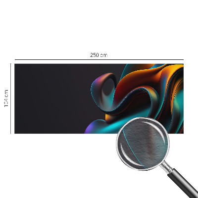 Fotobehang slaapkamer Kleurrijke werveling