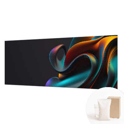 Fotobehang slaapkamer Kleurrijke werveling