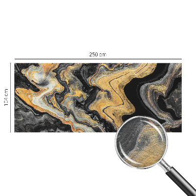 Fotobehang voor de slaapkamer met een caleidoscoop van lijnen