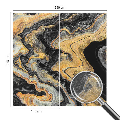 Fotobehang voor de slaapkamer caleidoscoop van lijnen