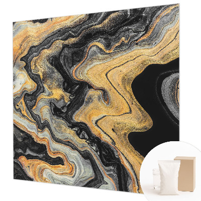 Fotobehang voor de slaapkamer caleidoscoop van lijnen