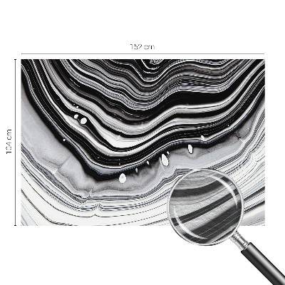 Fotobehang voor de woonkamer met een patroon van optische golven