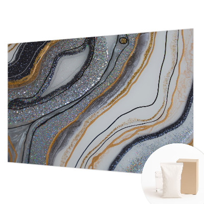 Modern fotobehang Steengolven