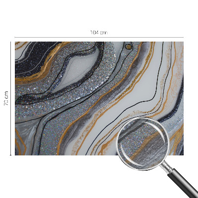 Modern fotobehang Steengolven