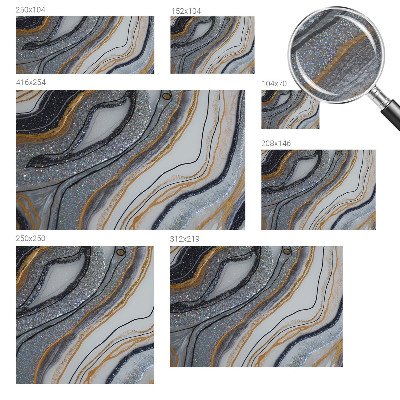 Modern fotobehang Steengolven