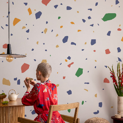 Hoogwaardig fotobehang Regenboogstukjes