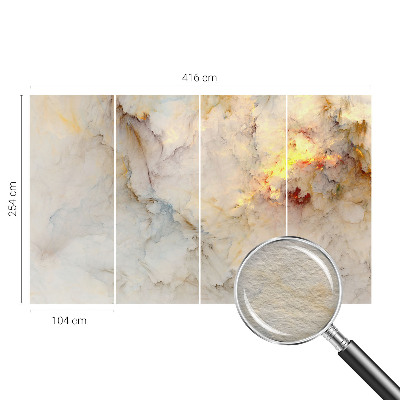 Kwalitatief fotobehang Kleurrijk landschap