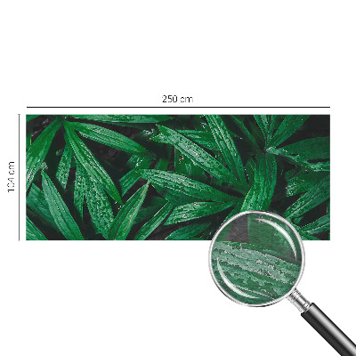 Sfeervol fotobehang met natuurlijke begroeiing