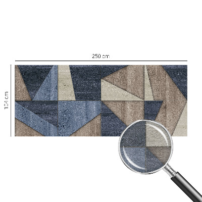 Vlies fotobehang met geometrische patronen