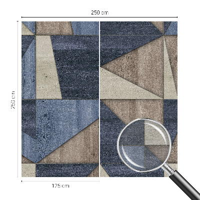 Vlies fotobehang met geometrische patronen
