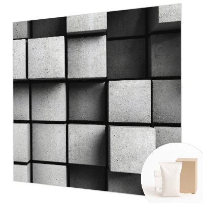 Uniek fotobehang Geometrische kubussen