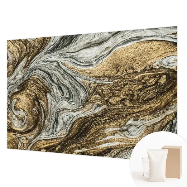 Fotobehang vliesbehang met abstracte wervelingen