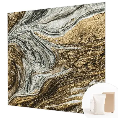 Fotobehang vliesbehang met abstracte wervelingen