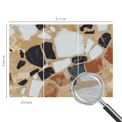 Vliesbehang fotobehang Rustieke stenen