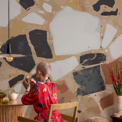 Vliesbehang fotobehang Rustieke stenen