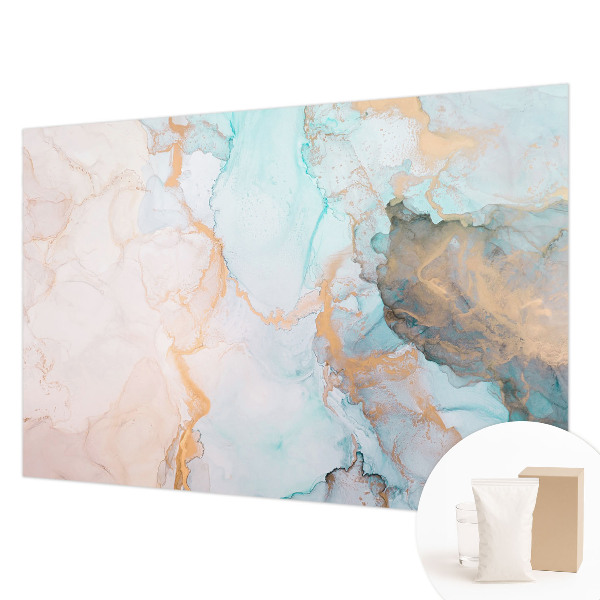 Muur behang Aquarel golven
