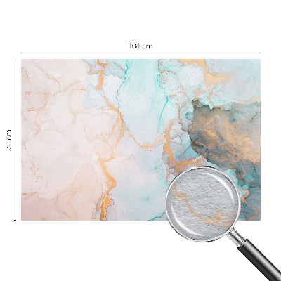 Muur behang Aquarel golven
