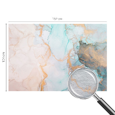 Muur behang Aquarel golven