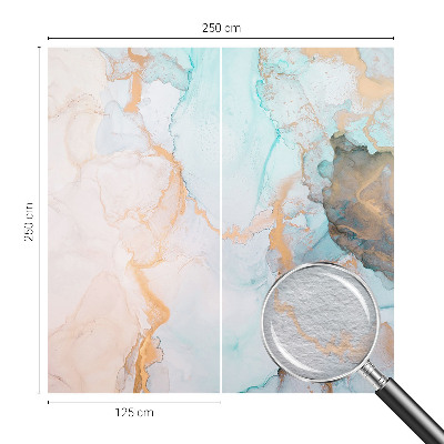 Muur behang Aquarel golven