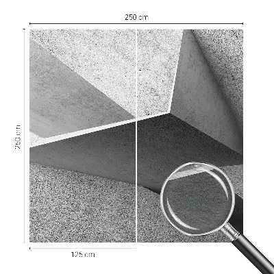 Fotobehang met geometrische structuren