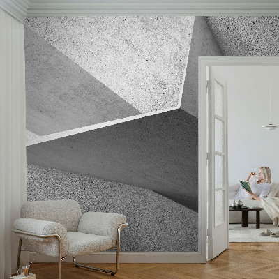 Fotobehang met geometrische structuren