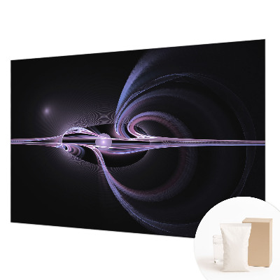 Fotobehang naadloos met een kosmische, abstracte print